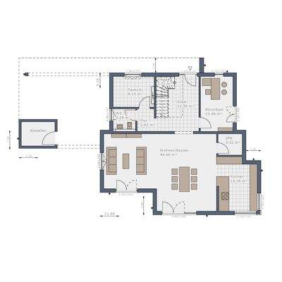 Grundriss Erdgeschoss