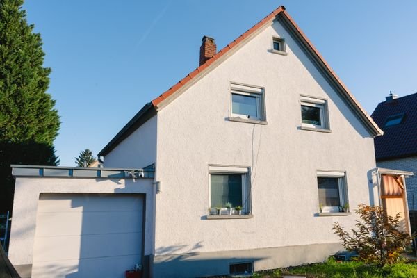 Hausansicht Straße