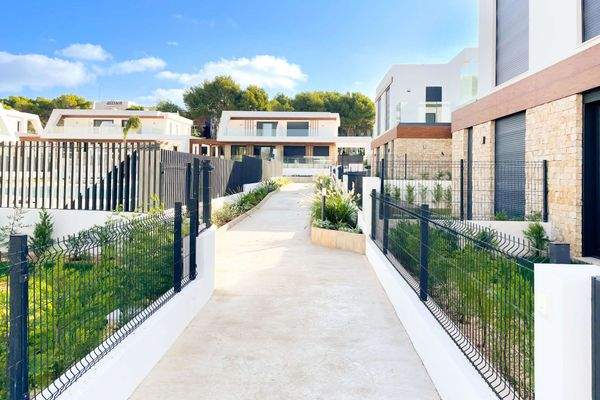 Blick vom Haupteingang aus