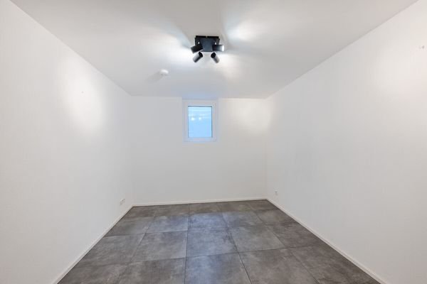 Ausgebautes Zimmer im Untergeschoss