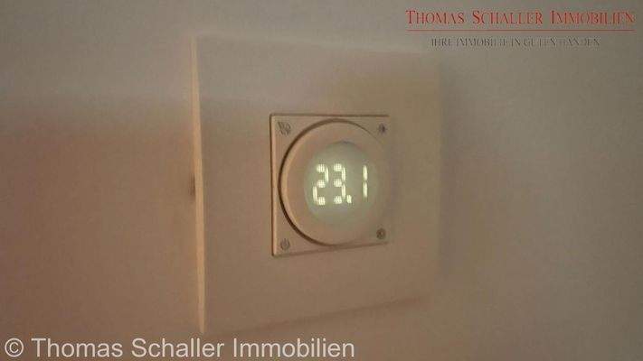 Heizungsregelung in allen Räumen 