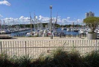traumhafter Blick auf den Hafen