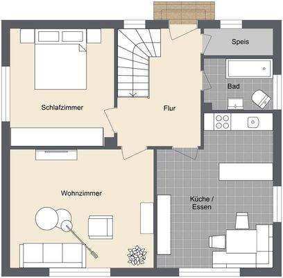 Grundriss Erdgeschoss