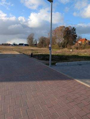 Blick auf das Wohngrundstück