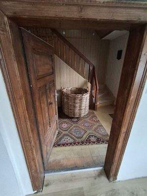 Blick vom Wohnzimmer in den Flur