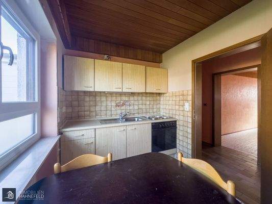 Wohnküche der Hauptwohnung