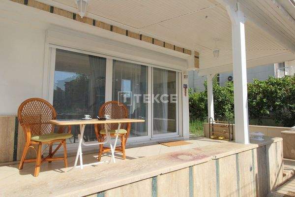 Furnished Semi-Detached House with Private Garden in Belek Antalya