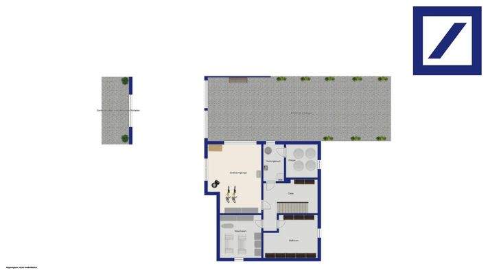 Ansicht Grundriss Einfahrt nicht maßstäblich!