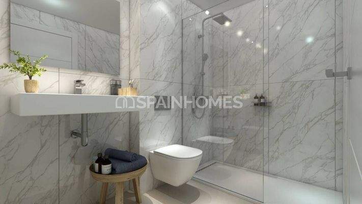 Properties in Complex with Sea Views in Casares Malaga