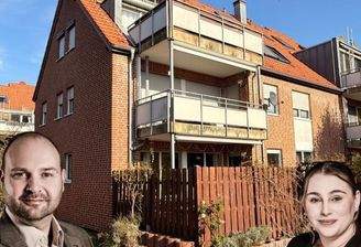 Backstein-Wohngebäude