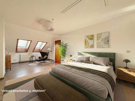 Schlafen, virtuell bearbeitet