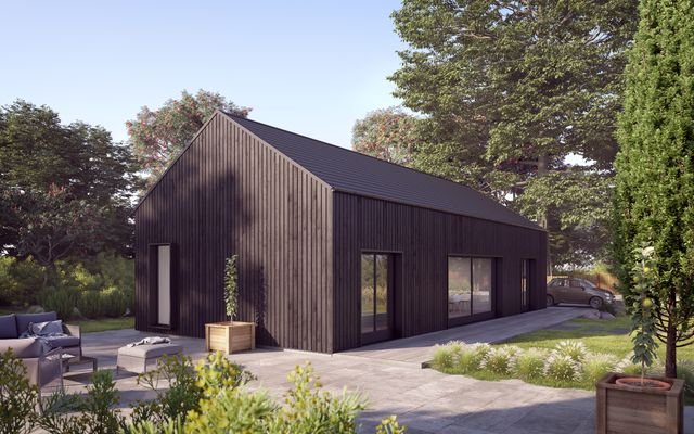 Scheunenhaus The Barn Black