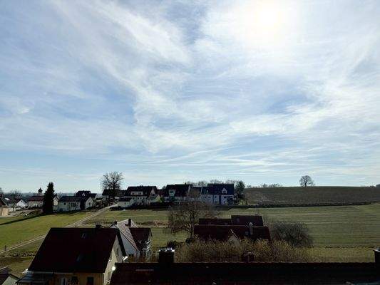 Traumhafte Aussicht vom Schlafzimmer aus