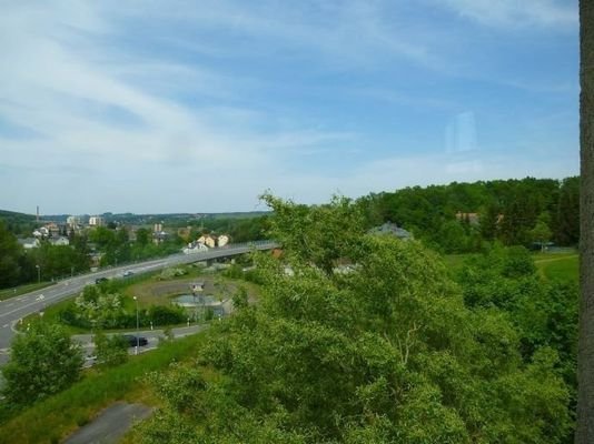 Ausblick ins Grüne