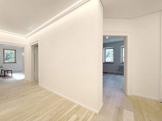 Geräumiger Dielenbereich