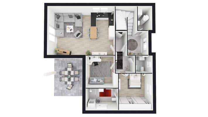 Grundriss Erdgeschoss