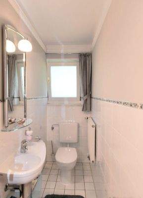 Gäste WC im Erdgeschoss