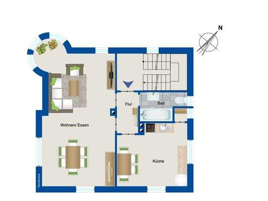 Grundriss - Obergeschoss