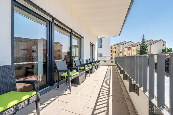 Wohngemeinschaft-Balkon