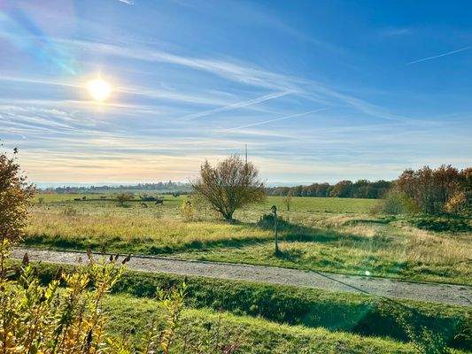 wunderschöne Lage am Naturschutzgebiet
