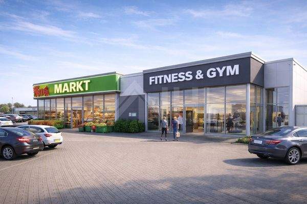 Visualisierung Mixed-Use-Szenario– Nutzung beispielhaft, nicht Bestandteil des Kaufangebots