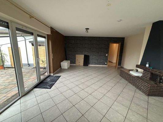 Teilansicht vom Wohnzimmer