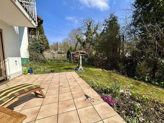 Blick von der Terrasse