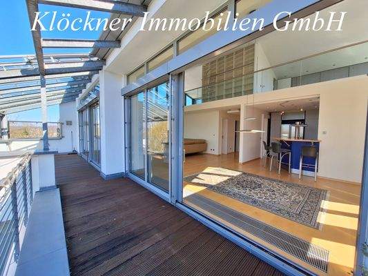 Blick in den Wohnbereich