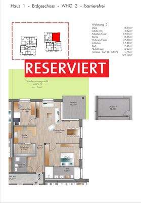 Wohnung 3 - RESERVIERT
