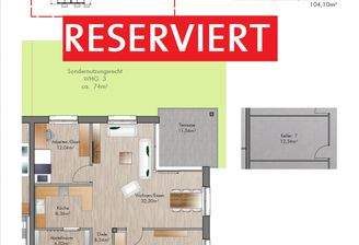 Wohnung 3 - RESERVIERT