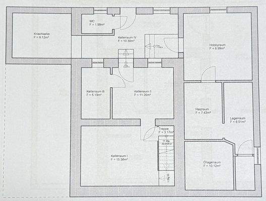 Grundriss Kellergeschoss