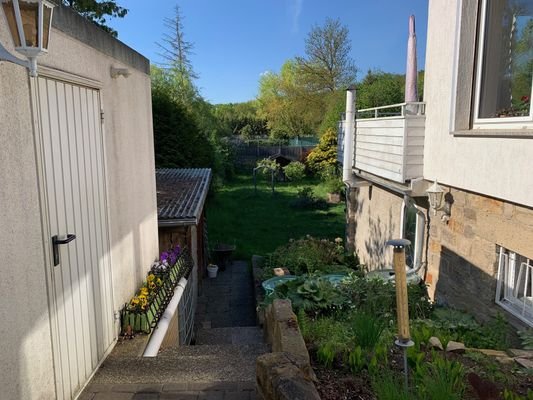 Zugang zum Garten