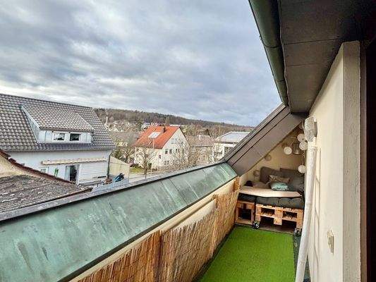 Dachbalkon im 1. Dachgeschoss