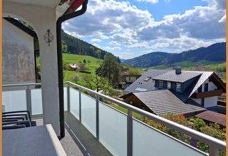 Ausblick vom Balkon