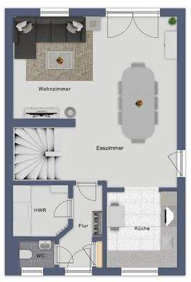 Grundriss Erdgeschoss 