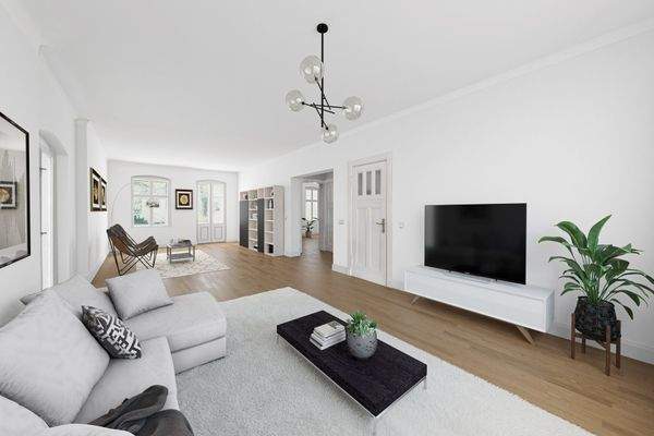 Visualisierung Wohnzimmer.