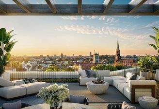 Aussicht von Terrasse
