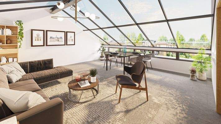 Visualisierung Wintergarten