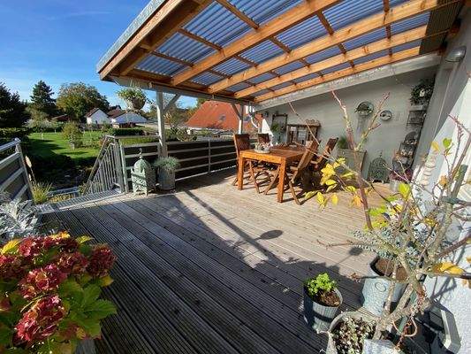 Überdachte Terrasse