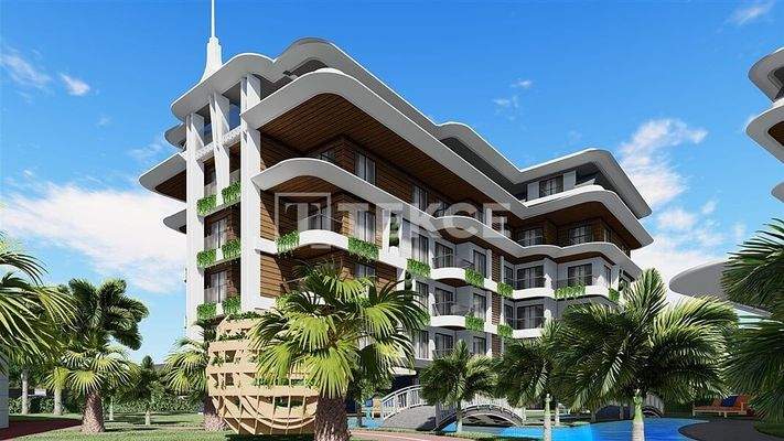 Luxury Apartments for Sale in Oba Alanya with Hotel Concept