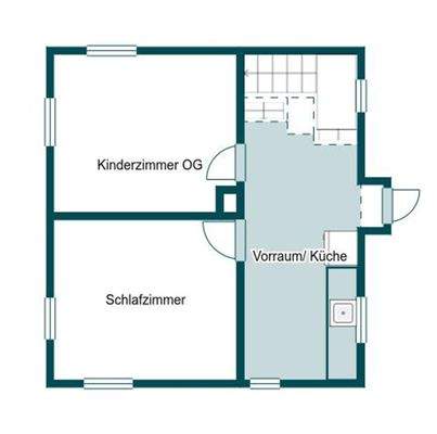 Grundriss Skizze 1.OG