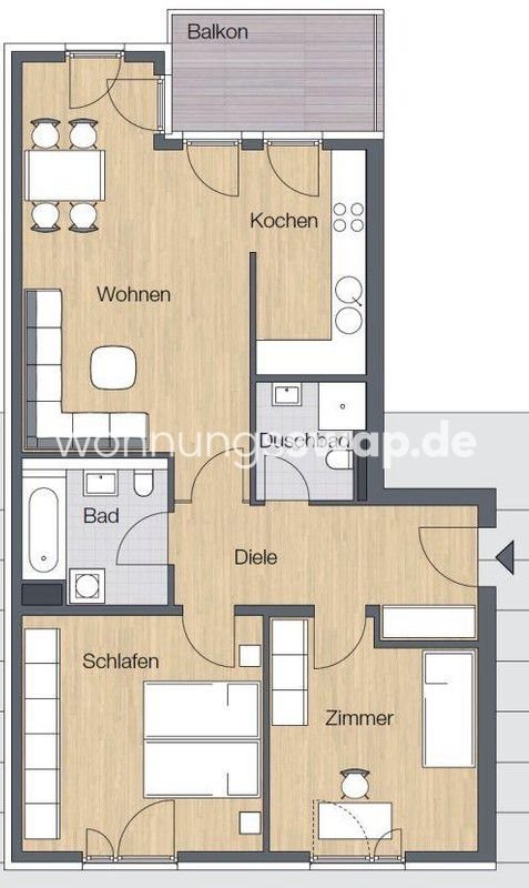 3 Zimmer Wohnung in Köln (Ehrenfeld)