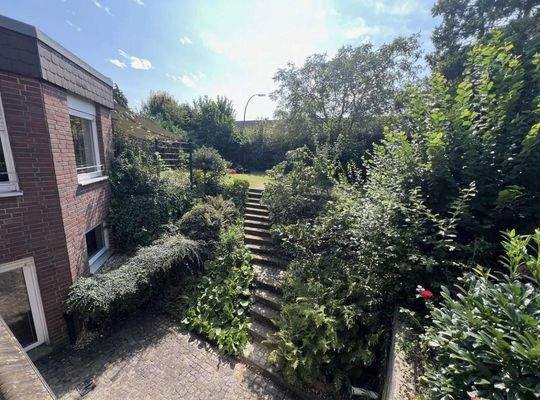 Blick von der Einliegerwohnung