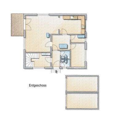 Bürogebäude Erdgeschoss