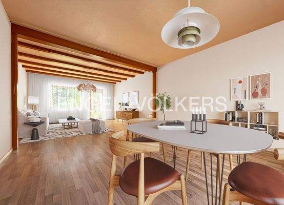 Wohn- und Esszimmer | Modernisierungs- und Einrichtungsbeispiel