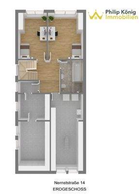 Erdgeschoss Grundriss