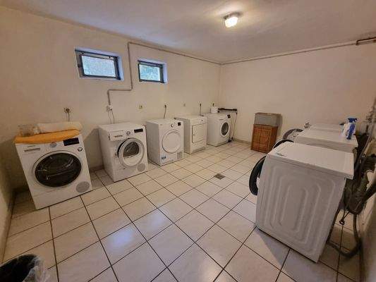 Waschküche im Keller