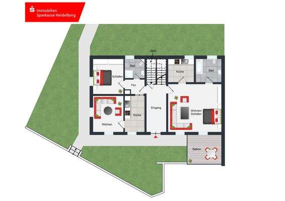 Grundriss - Erdgeschoss