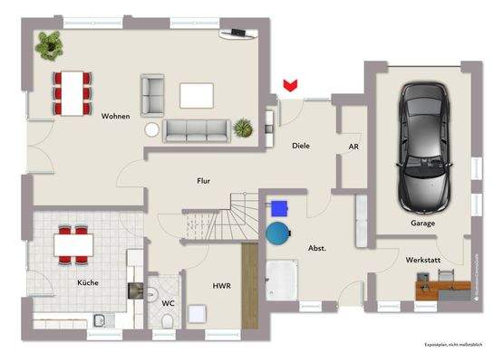 Grundriss Erdgeschoss