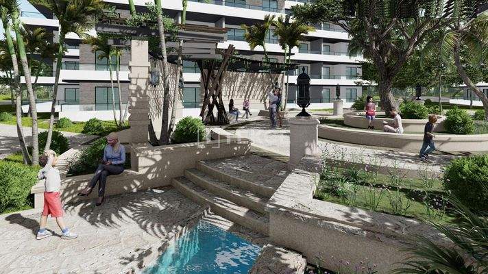 Apartments in Great Project Near the Sea in North Cyprus İskele